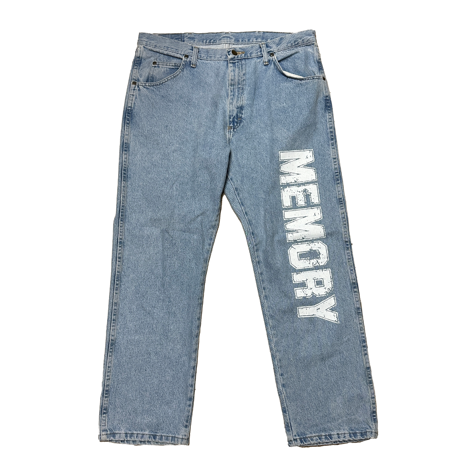 Upcycled Graduation Pants - Wrangler 38x30