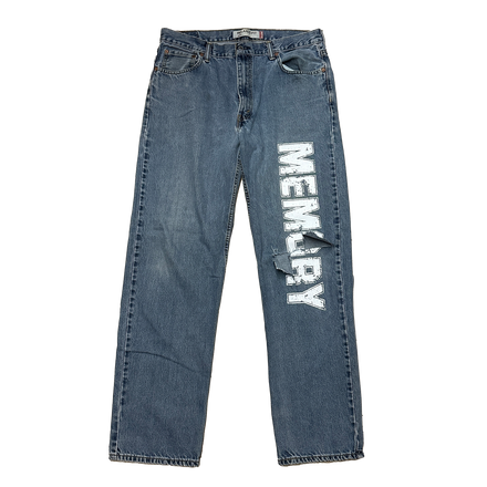 Upcycled Graduation Pants - Levi 550 36x34