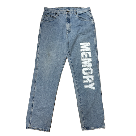 Upcycled Graduation Pants - Wrangler 36x34