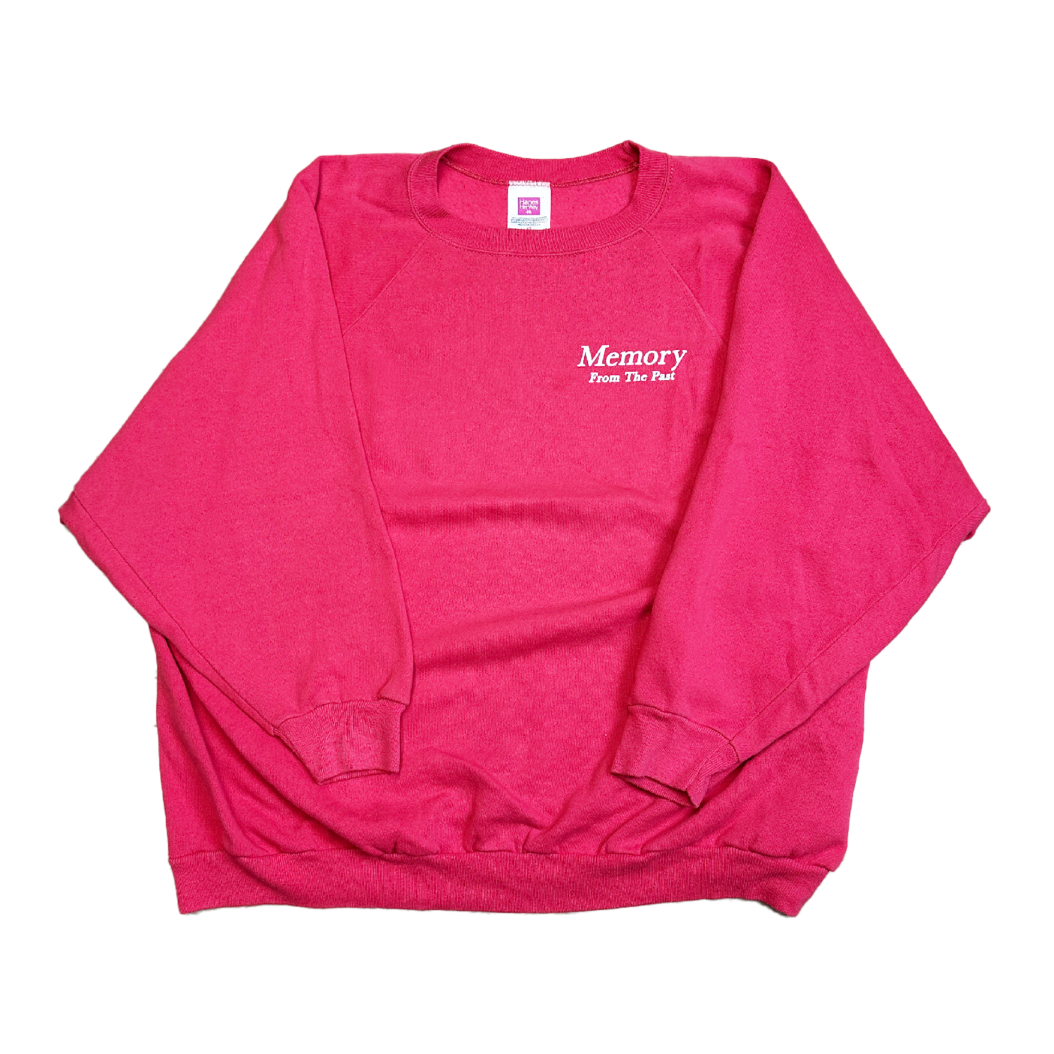 Upcycled Classic Pink Crew