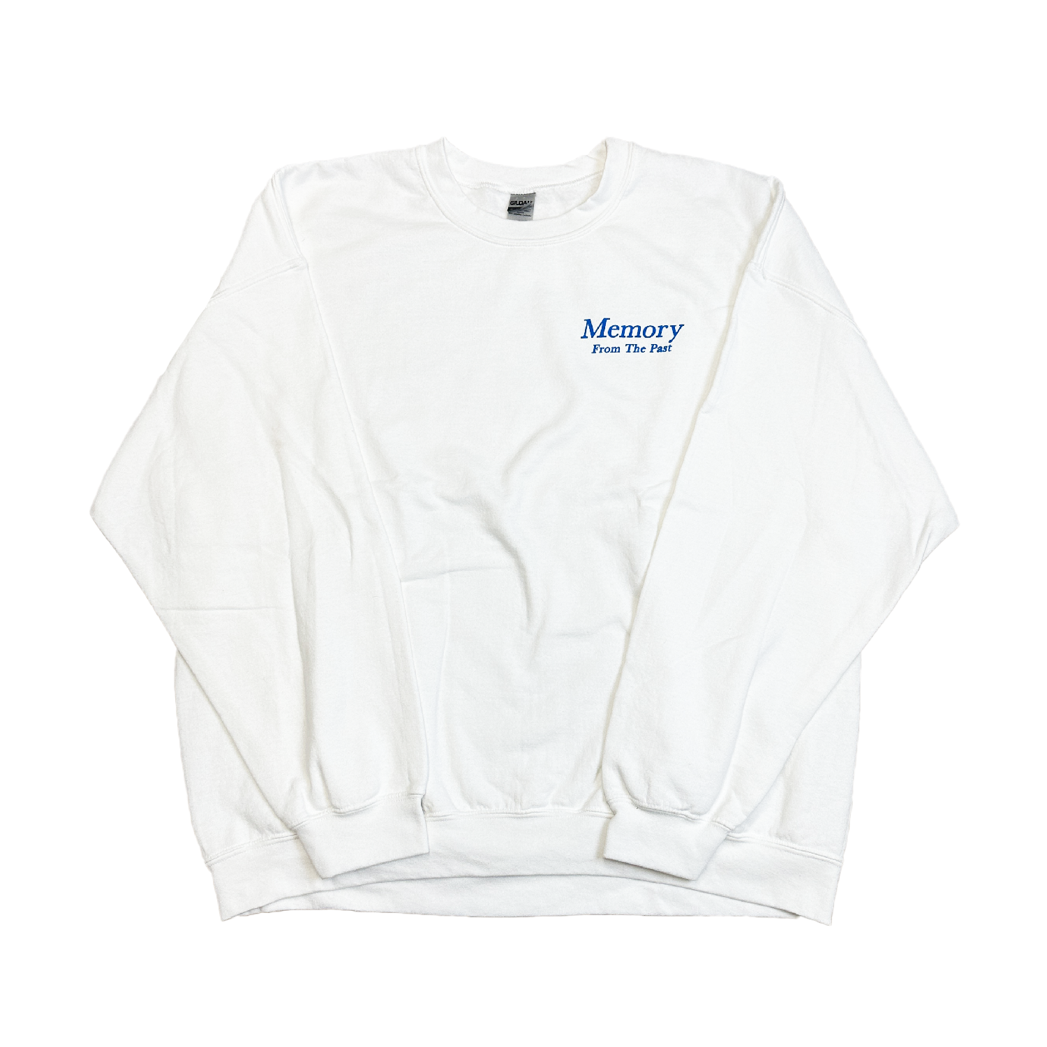 Upcycled Classic White Crew