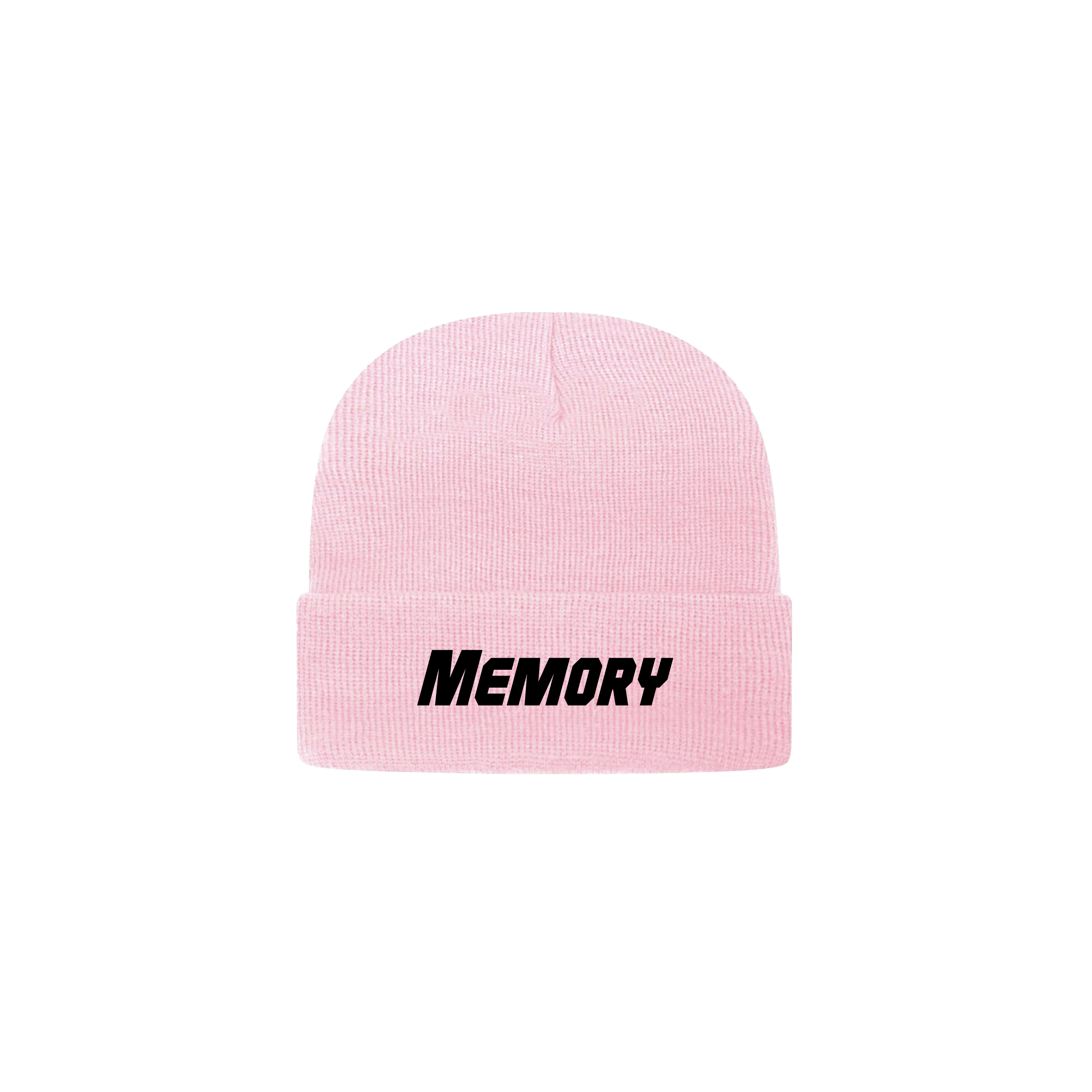 Pink Slanted Logo Beanie